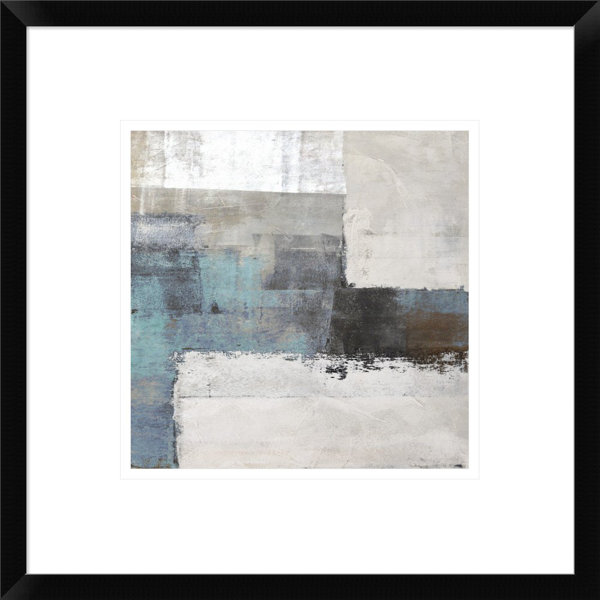 Bless international Oceanside II Picture Frame Print on Framed Canvas